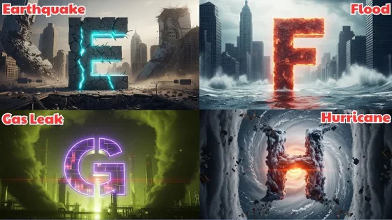 ️ ABC Disasters Song | Learn the Alphabet & Safety with Fun Music for Kids | gon gon edu