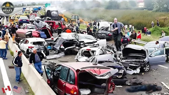 Top 100 Best Brutal Car Crash Moments 2025 – Idiots in Cars Get Instant Karma